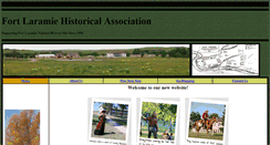 Desktop Screenshot of fortlaramie.org