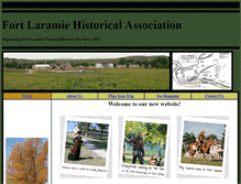 Tablet Screenshot of fortlaramie.org